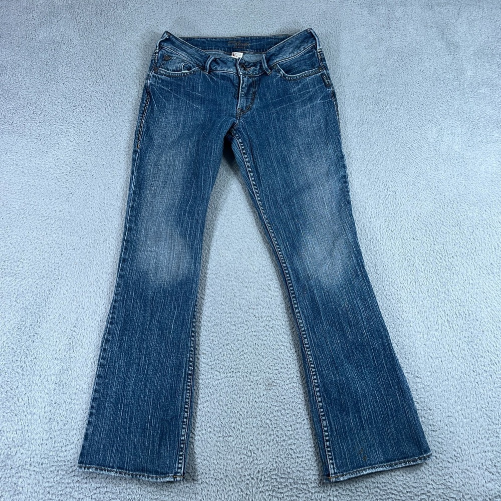 Y2K Silver Jeans Julia Bootcut Jeans Womens 30x32 Blue Dark Wash Stretch Denim